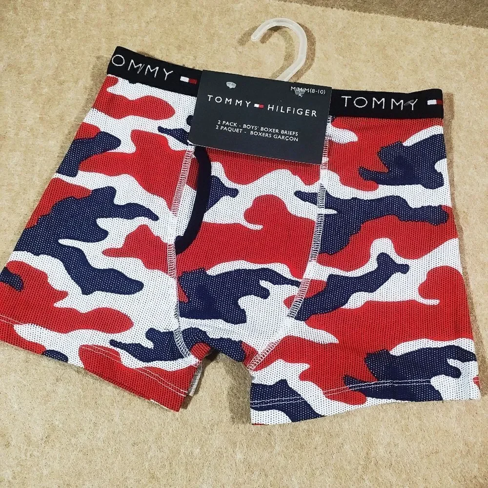 Tommy Hilfiger Boys Boxer Briefs Underwear -J
